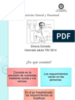 Nutrición Enteral y Parenteral