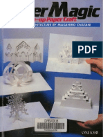 Masahiro Chatani - Paper Magic Pop-Up Paper Craft. Origamic Architecture - 1988