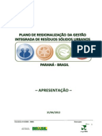 Apresentacao Do Plano de Regionalizacao Parana PDF