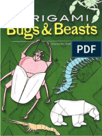 Origami Bugs and Beasts (Dover Origami Papercraft)
