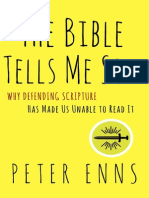 The Bible Tells Me So by Peter Enns (excerpt)