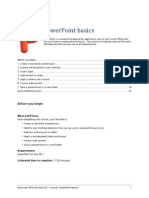 Powerpoint Tutorial - Powerpoint Basics