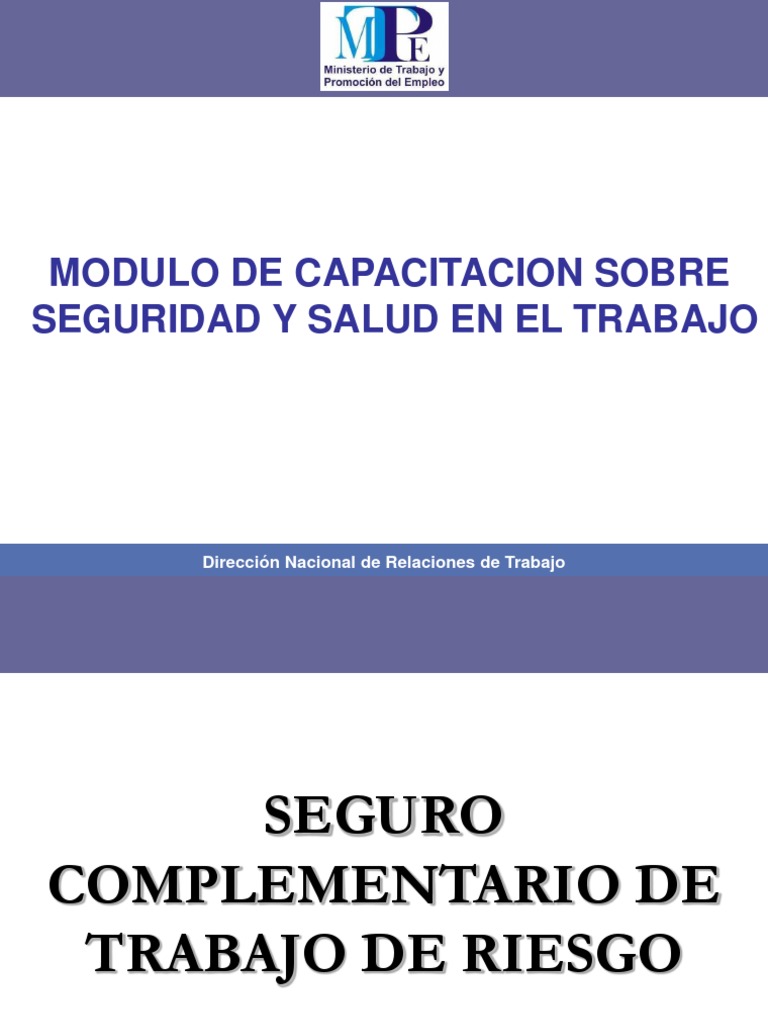 Cómo calcular el SCTR en el trabajo | PDF | Labor | Empleo