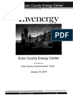 Invenergy Handout in 2014 to County Commissioners