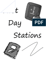 First Day Stations