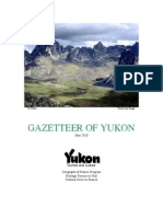 Yukon Gazetteer of Place Names