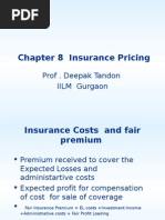 Chapter 8 Insurance Pricing