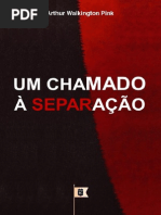 Um Chamado à Separação Arthur Walkington Pink
