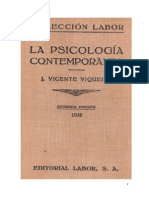 La Psicología Contemporanea - Viqueira