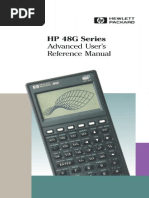 HP 48G Series Advanced User's Reference Manual 4e - 1994