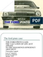 Ford Pinto Case