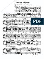 Felix Mendelssohn - Variations Sérieuses PDF