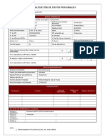 Ficha de Empleado GT Gerson Avila