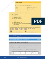 6.6 Sketching Graphs: Functions of The Form y Ax + BX + CX + D