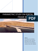 Portal Frame Bridge - Simple Statics-Libre