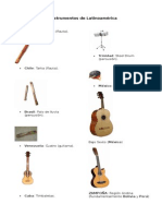 Instrumentos de Latinoamérica