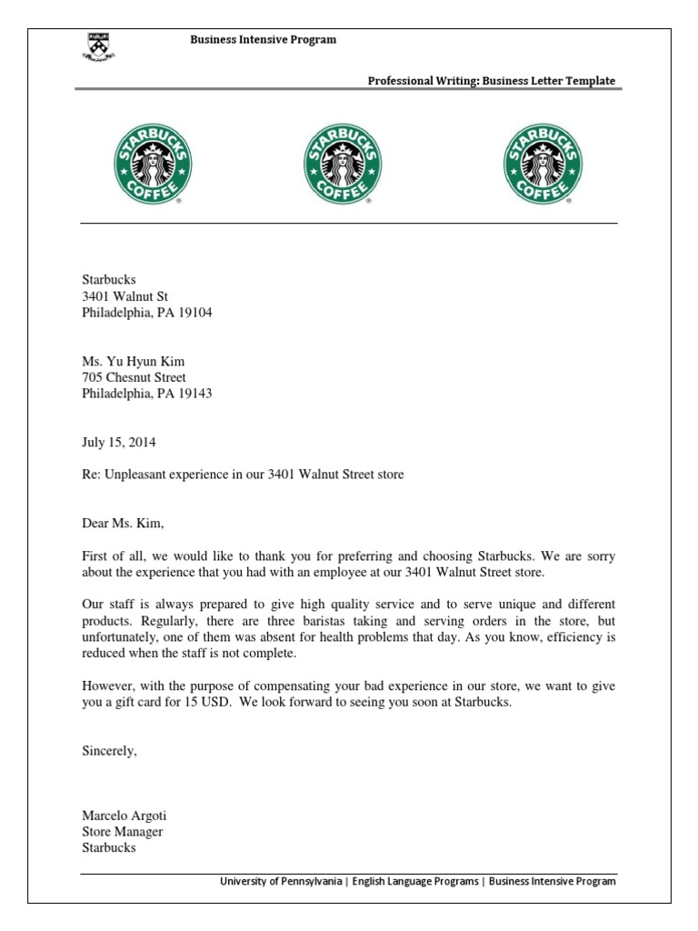 Response Complaint Letter 5th Draft | PDF