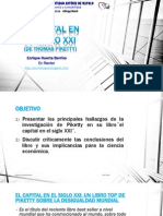 El Capital en El Siglo XXI de Thomas Piketty - Enrique Huerta Berríos