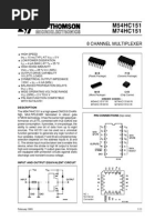 74112 Dual J-K Flip-Flop Datasheet | PDF | Logic Gate | Electrical