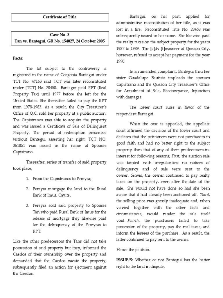 Adverse Possession and Title Disputes | PDF | Mortgage Law | Lawsuit