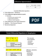 Finite Difference Approximations