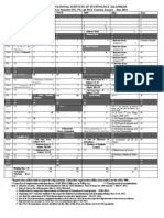 Academic Calender Even Sem-2014