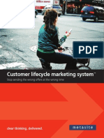 Customer Lifecycle Marketing System