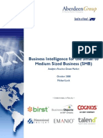 1-19397 Business Intelligence for the Small to Medium Sized Business