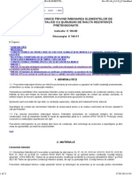 Instrucţiuni Tehnice Privind Îmbinarea Elementelor de Construcţii Metalice Cu Şuruburi de Înaltă Rezistenţă Pretensionate