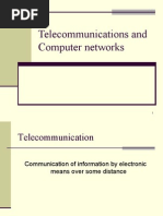 Telecommunications and Computer networks