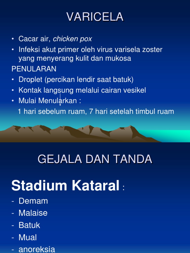 Varicella | PDF | Sains & Matematika
