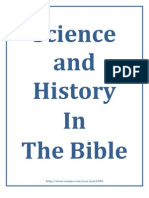 Science and History in the Bible