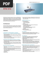 RTN 910 Brochure