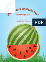 Watermelon Printable Pack 2014 For GOC Subscribers