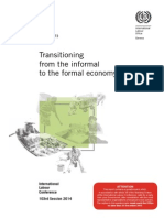 ILO Transitioning From The Informal To The Formal Economy