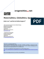Heterogeneities Net: Materialities, Globalities, Spatialities