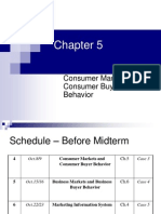 CH05 - Consumer Markets and Consumer Buyer Behavior