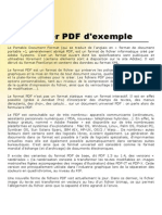 PDF Exemple PDF
