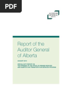 Download Auditor generals report on the expenses of former premier Alison Redford and Albertas Air Transportation Services program by edmontonjournal SN236151664 doc pdf
