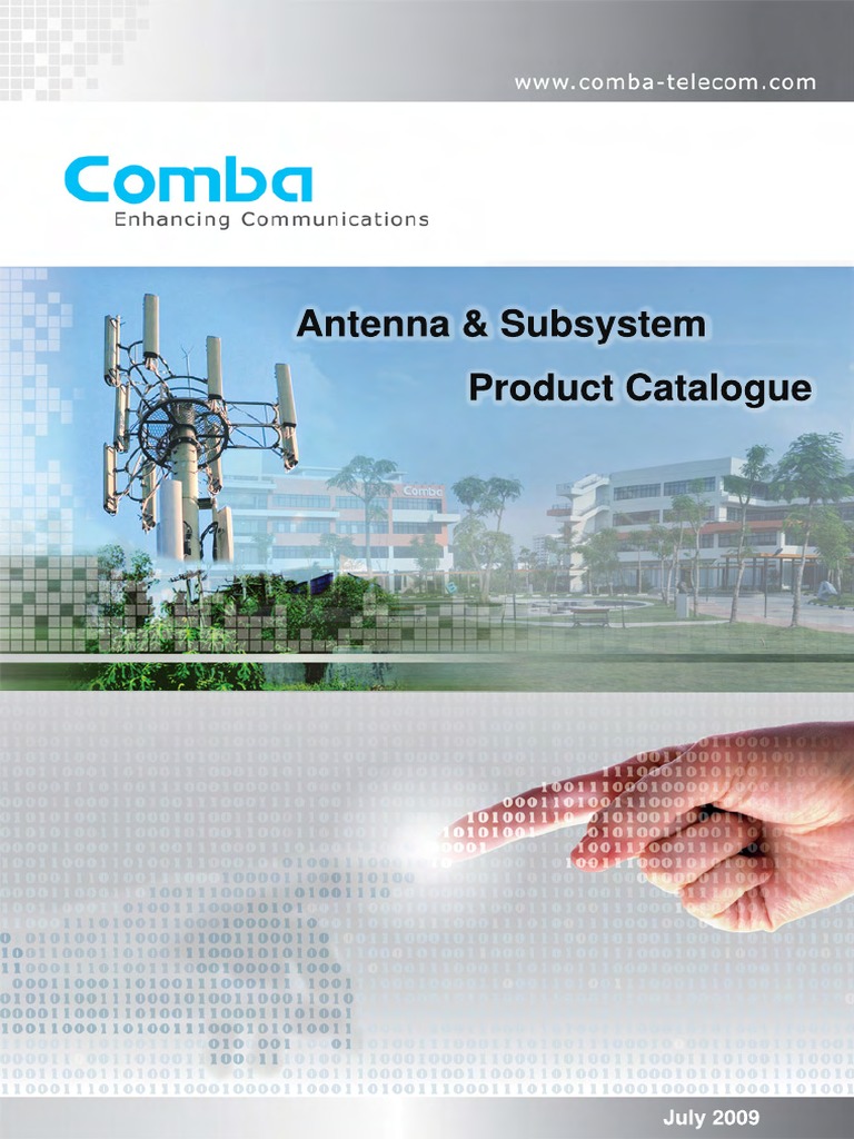 Comba Telecom Antenna Product Guide | PDF | Antenna (Radio) | Decibel