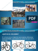 Generalidades Del Ciclismo