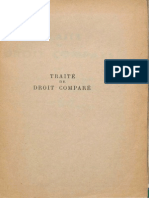 ARMINJON Pierre Et Al (1950) Traite de Droit Compare (Tome I)