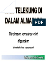 Kain Telekung Di Dalam Almari Ini