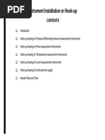 Instrument Hook-up Drawing