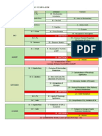 Biochemistry First Semester Sections A & C 13:00 To 15:00: 21 - Unit Exam 1