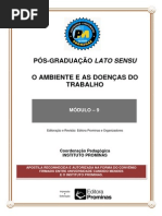 o Ambiente e as Doenças Do Trabalho-m9