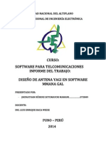 Diseño de Antena Yagi - Jhonathan PDF