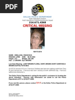 Missing Person Report Template | PDF | Softlines (Retail) | Human ...