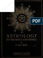 Astrology Its Technics and Ethics