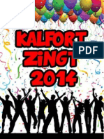 Kalfort Zingt 2014 Zangboekje